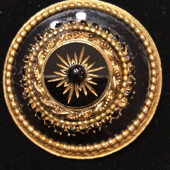 Original by Robert Black Sunburst Brooch set - Picture 2 of 5